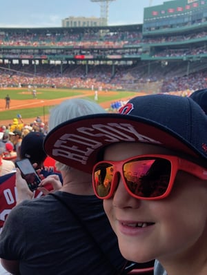 Ben at Fenway Park