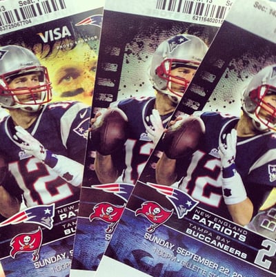 Patriots Game Tickets